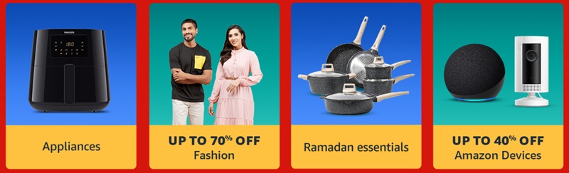 Ramadan Offers Up to 50% off from Amazon KSA