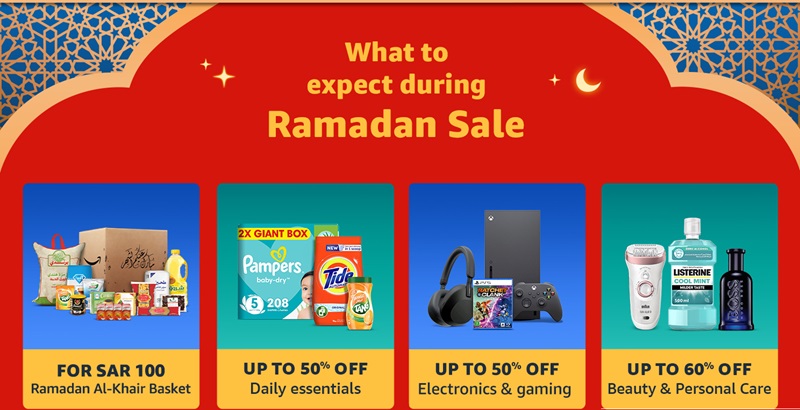 Ramadan Offers Up to 50% off from Amazon KSA