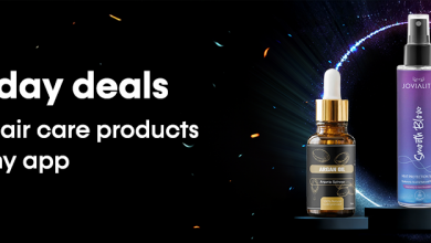 Black Friday deals on skin and hair care products from the Yajny app