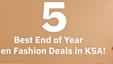 5 Best End of Year Men's Fashion Deals in KSA!